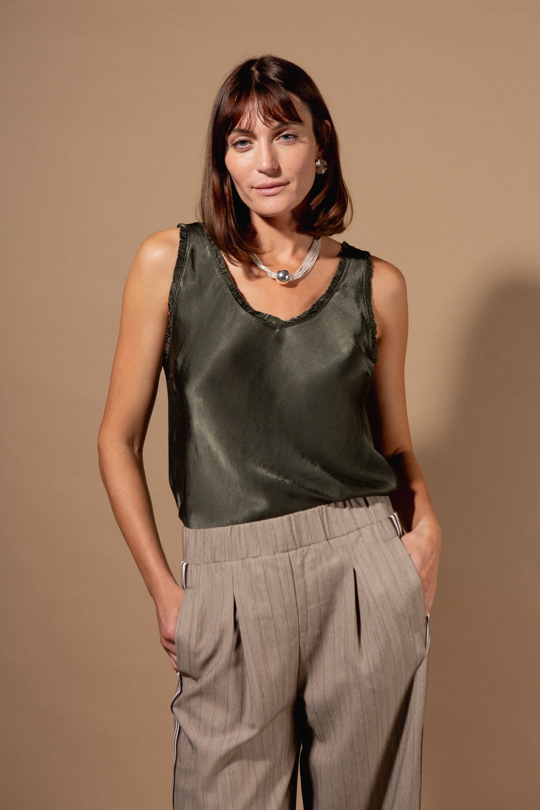 Satin Vest