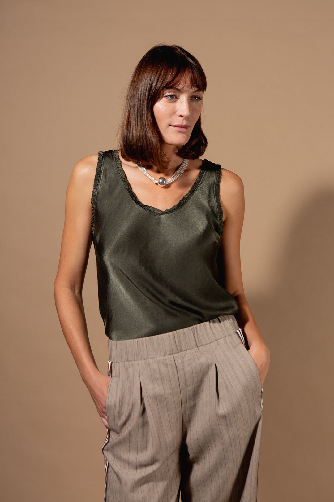 Satin Vest
