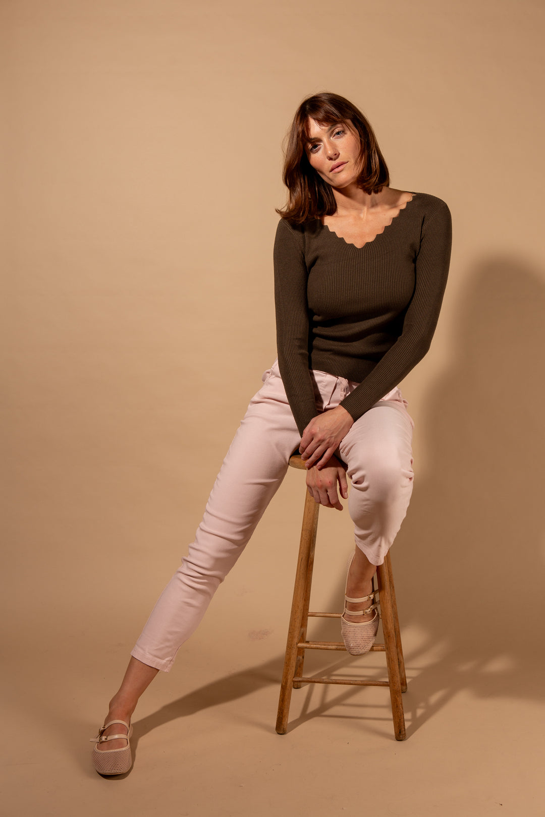 Slim Fit Stretch Trousers