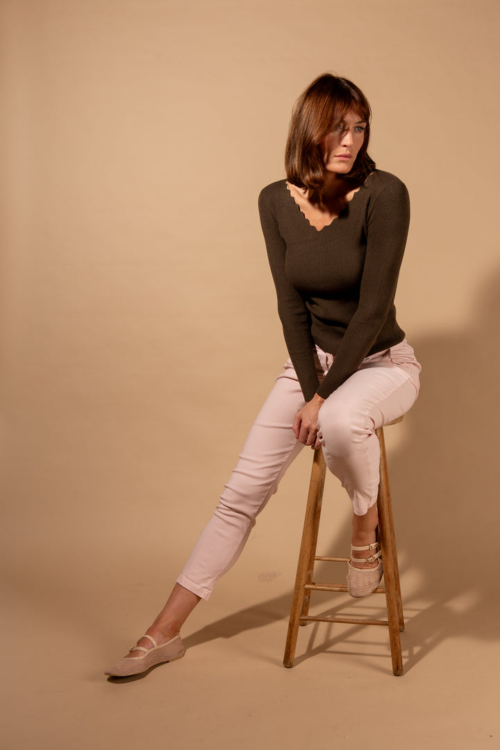 Slim Fit Stretch Trousers
