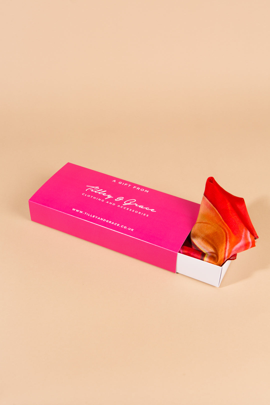 Spring Buds Silk Scarf