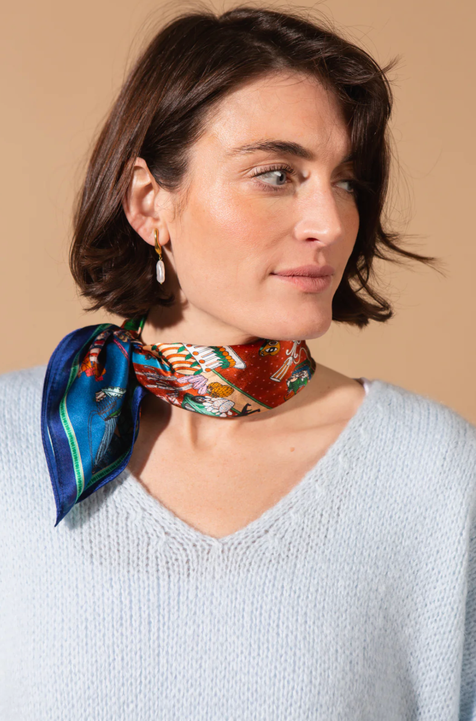 Square Silk Scarf