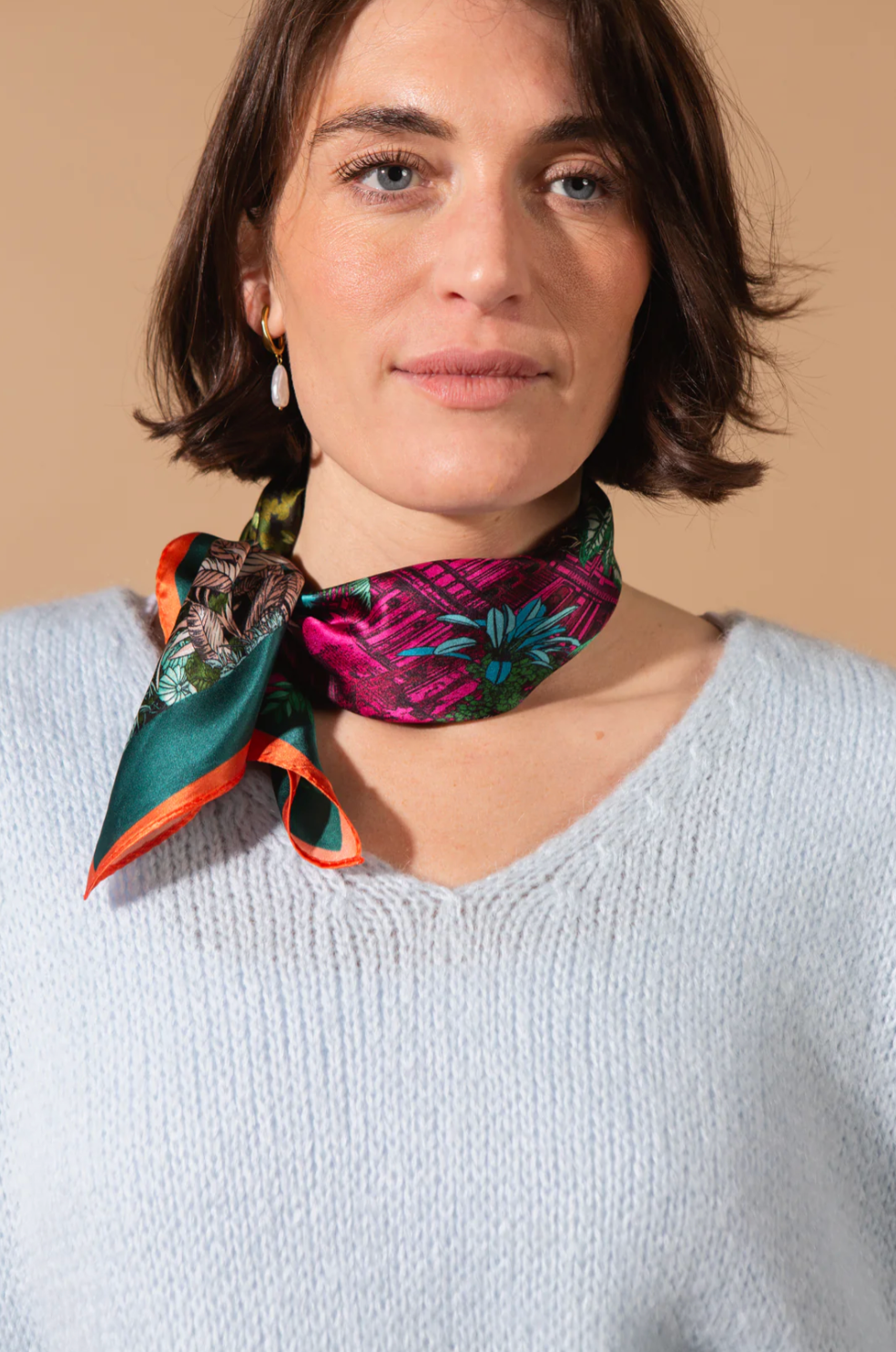 Square Silk Scarf
