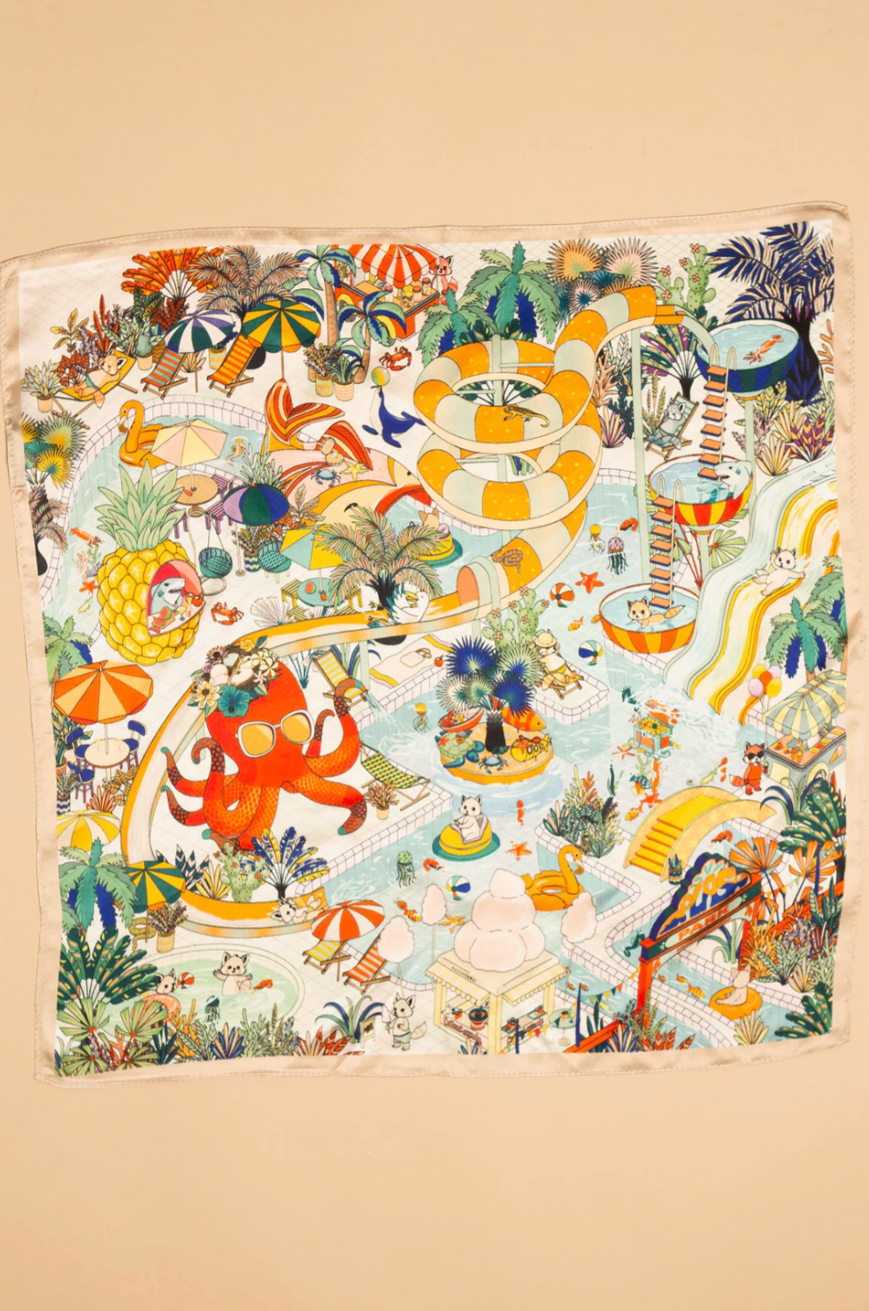Square Silk Scarf