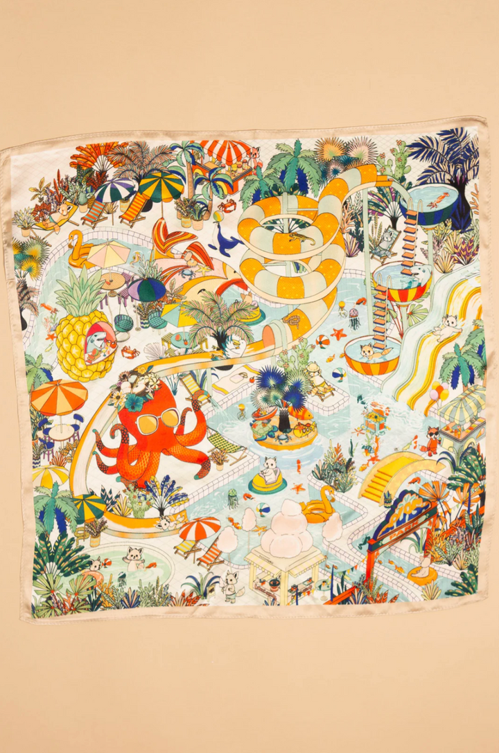 Square Silk Scarf