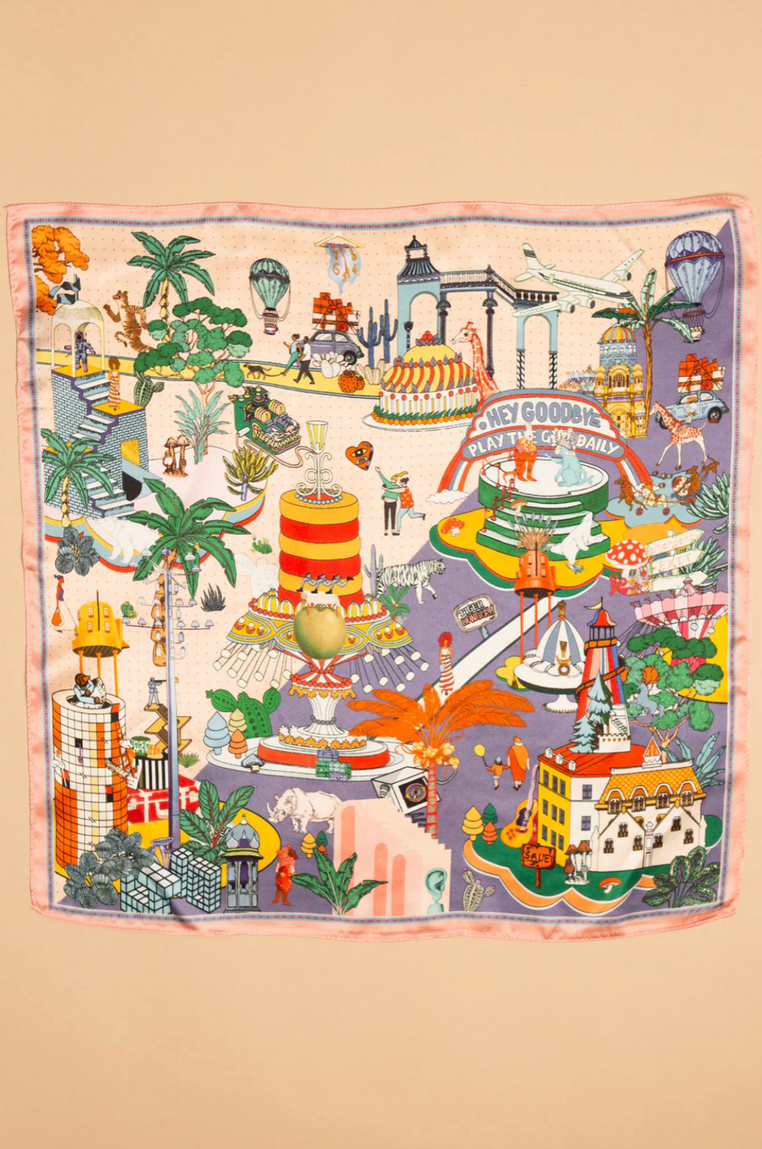 Square Silk Scarf