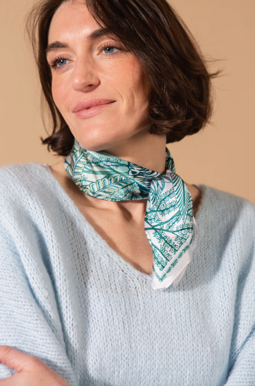 Square Silk Scarf