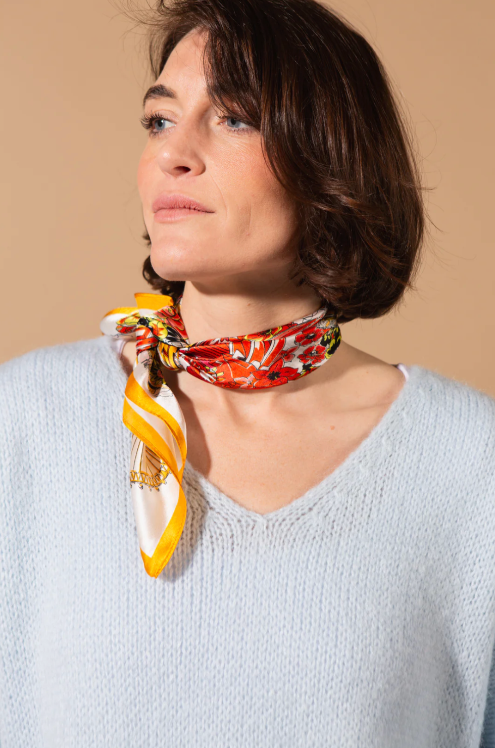 Square Silk Scarf
