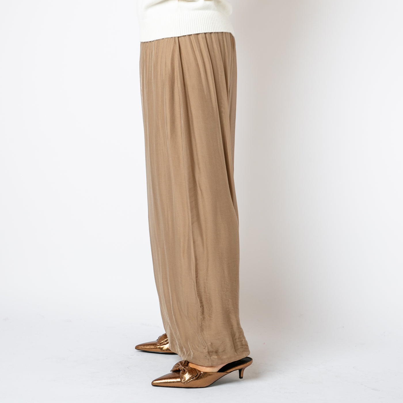 Silk Blend Trousers