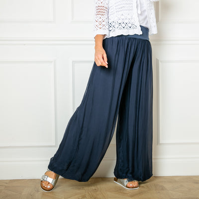 Silk Blend Trousers