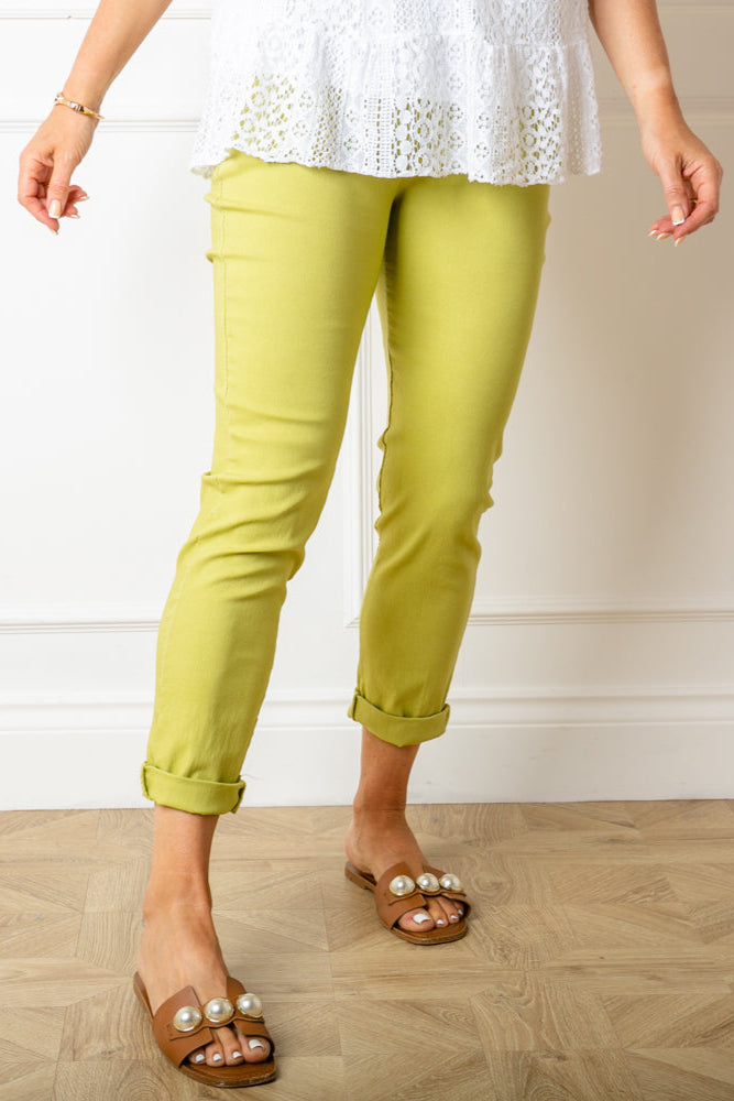Slim Fit Stretch Trousers