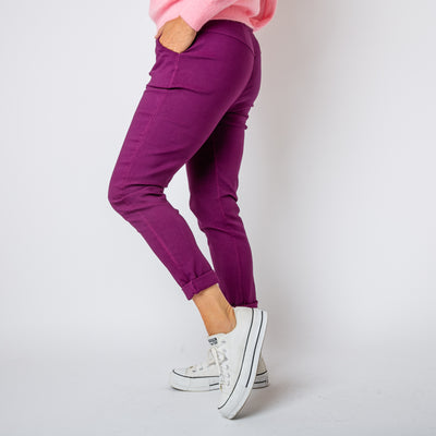 Slim Fit Stretch Trousers