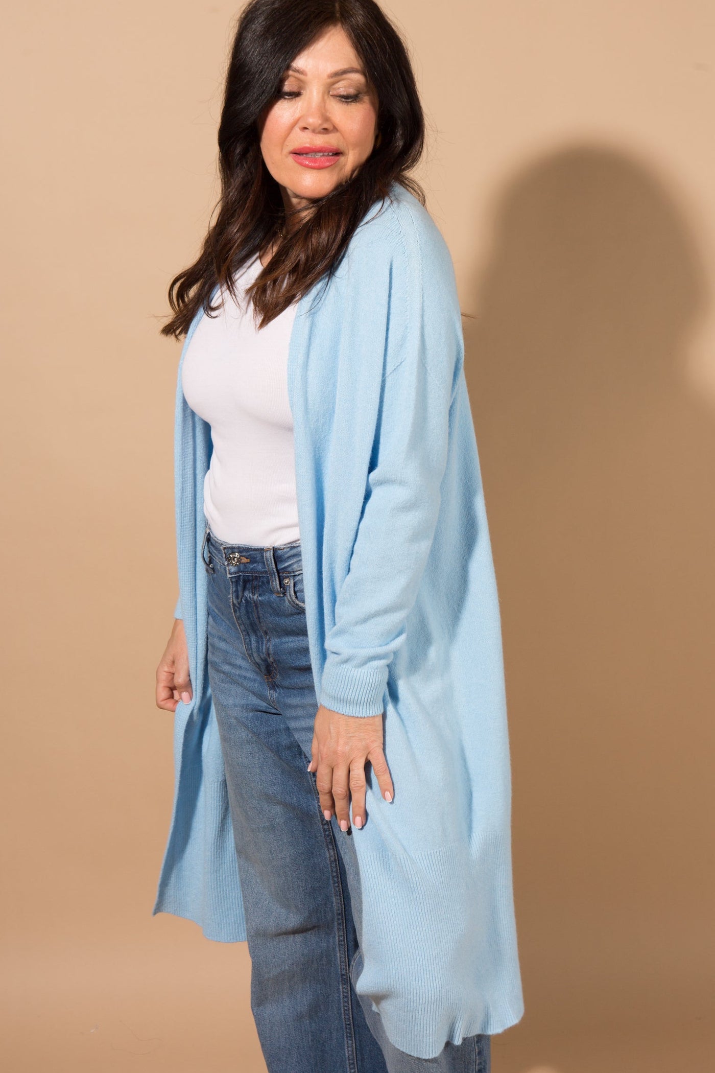 Soft Knit Longline Cardigan