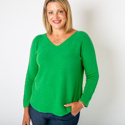 Soft V-Neck Jumper