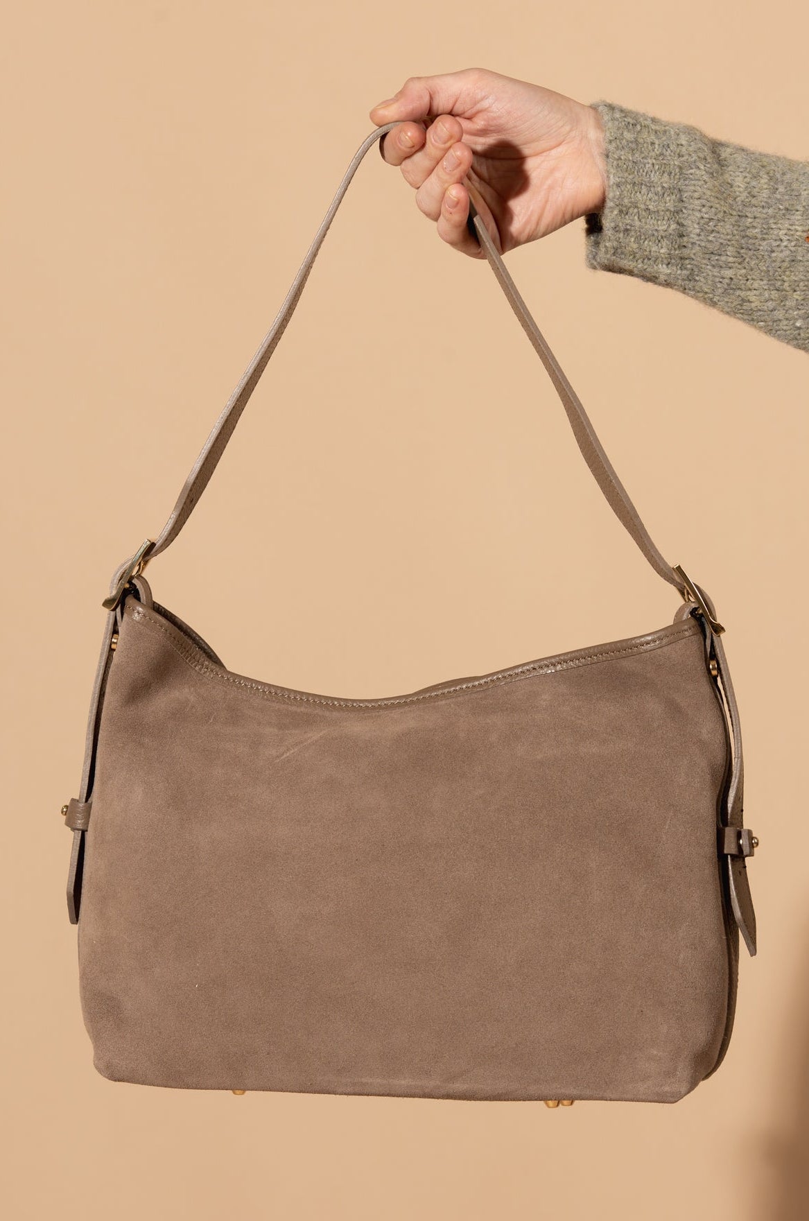 Bergen Suede Handbag