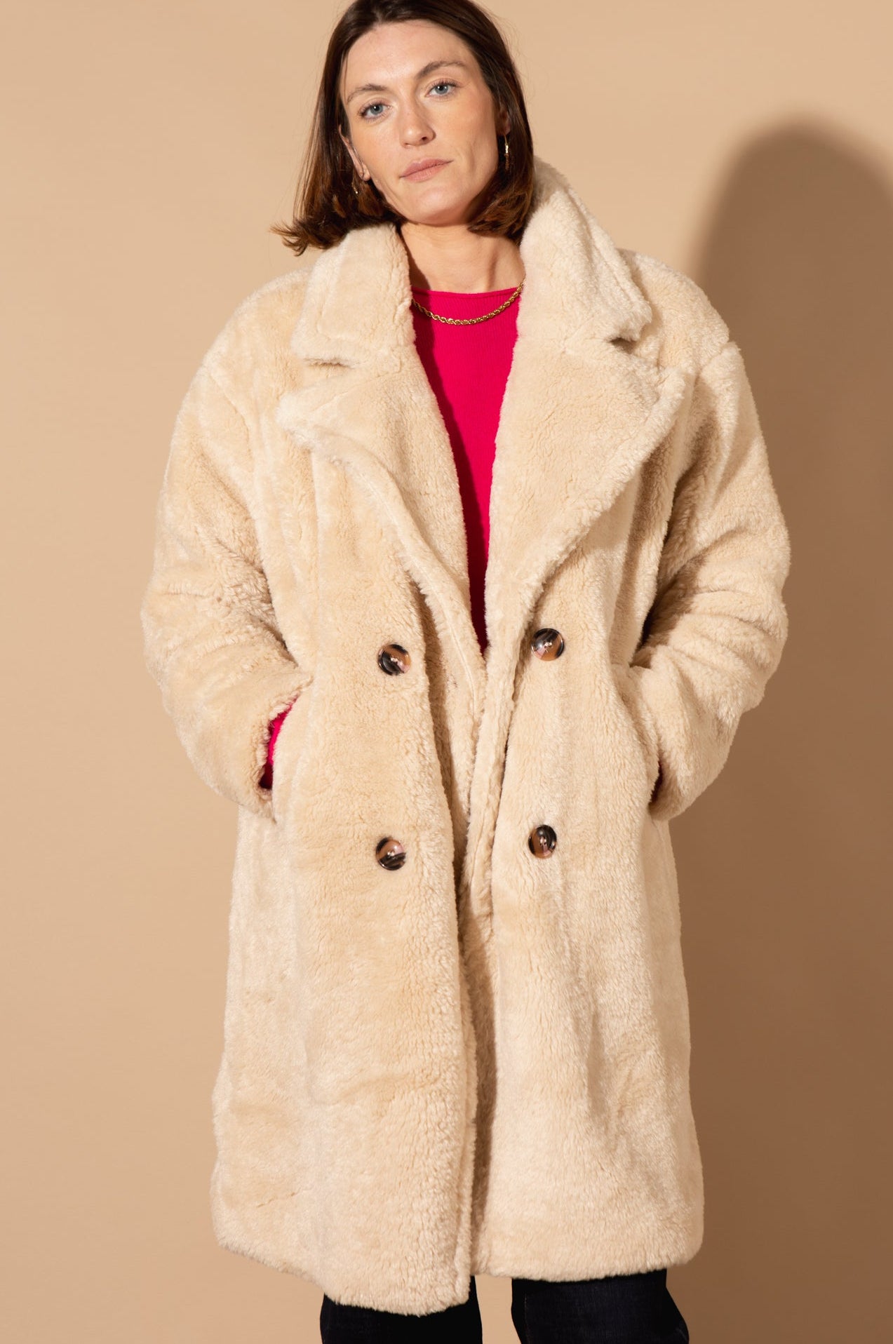 Faux Fur Coat