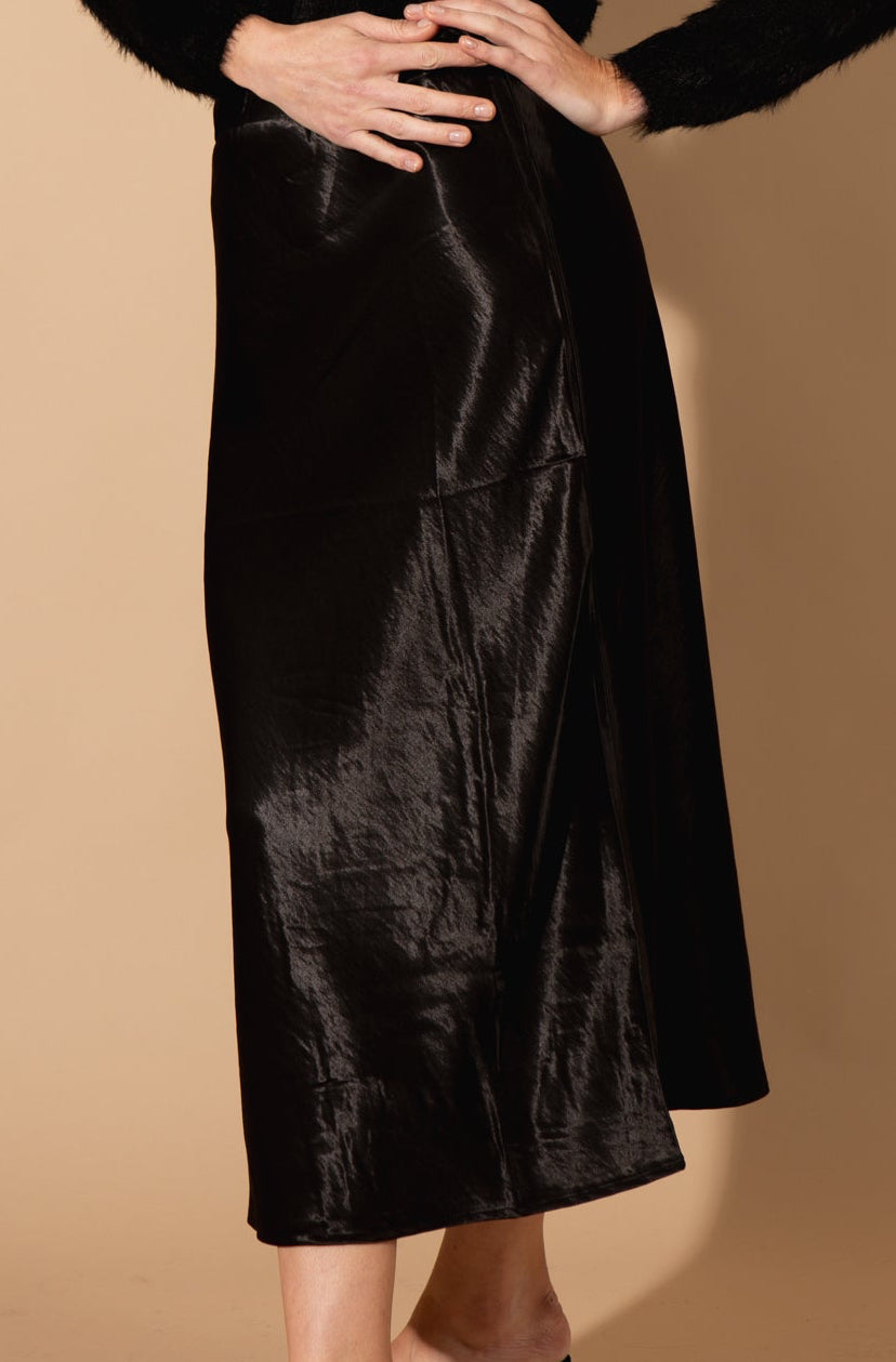 Satin Slip Skirt