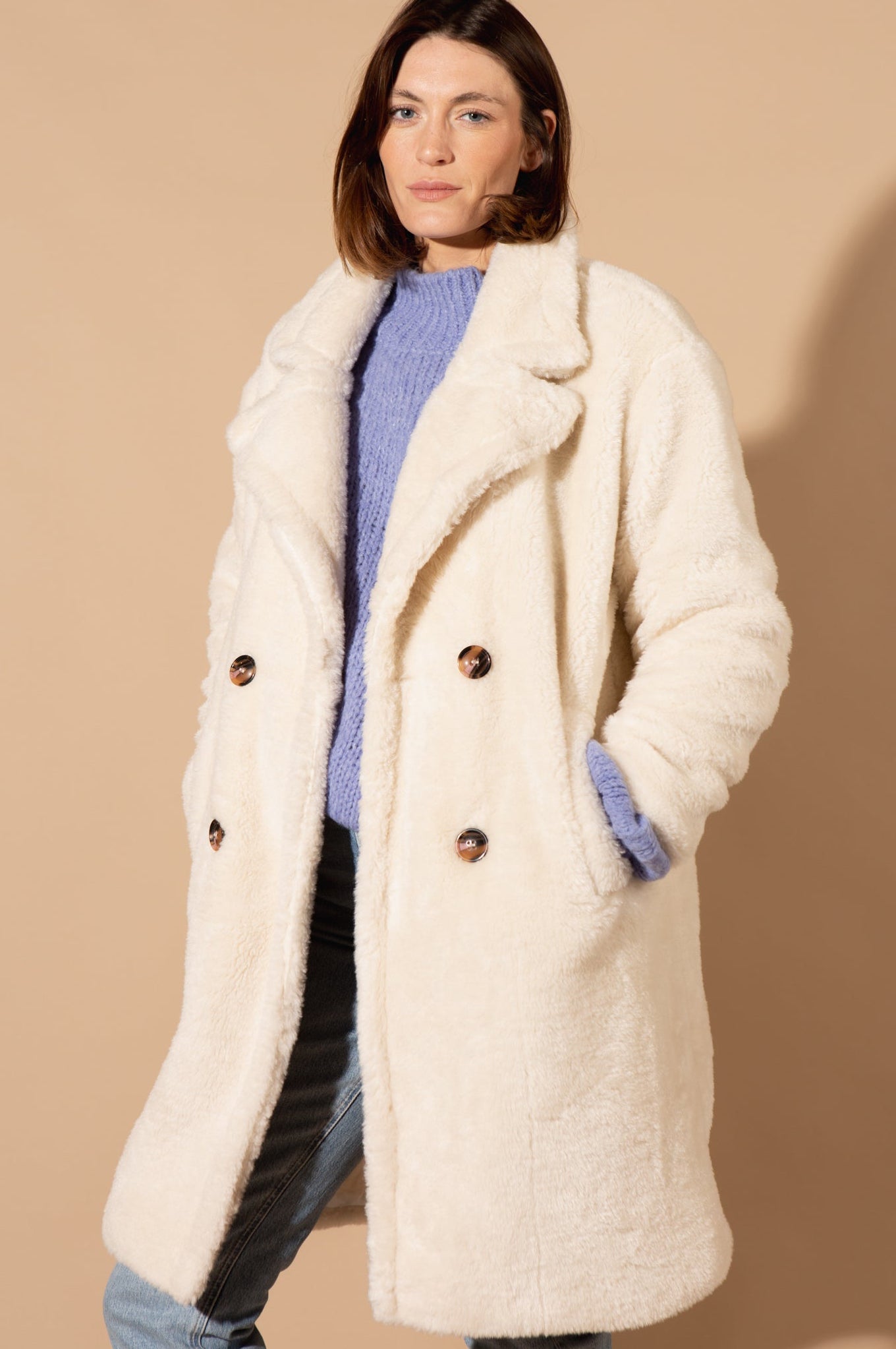 Faux Fur Coat