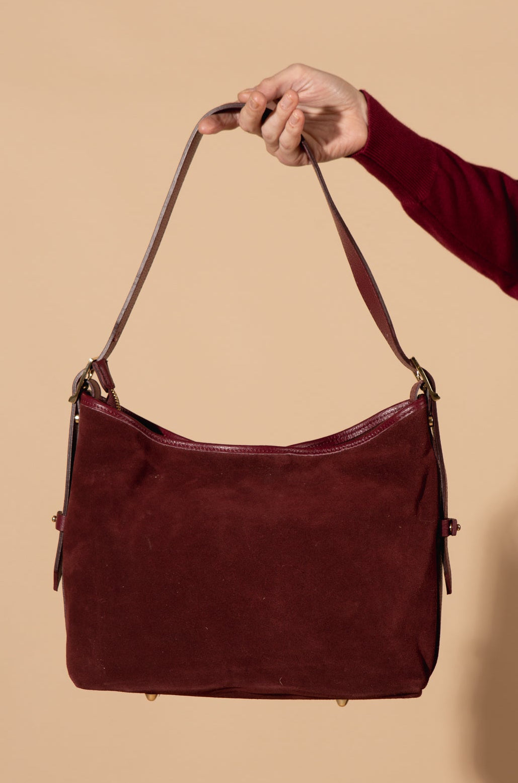 Bergen Suede Handbag