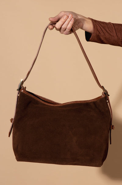 Bergen Suede Handbag