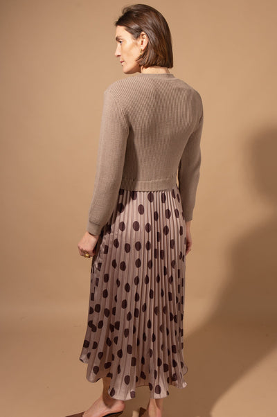 Polka Dot Jumper Dress