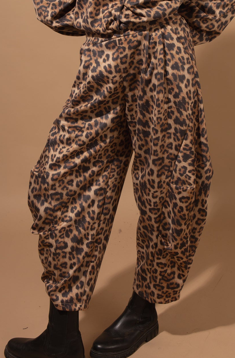 Leg Detail Oversized Trousers
