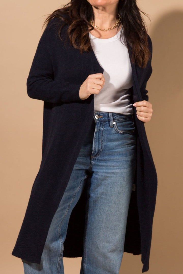 Soft Knit Longline Cardigan