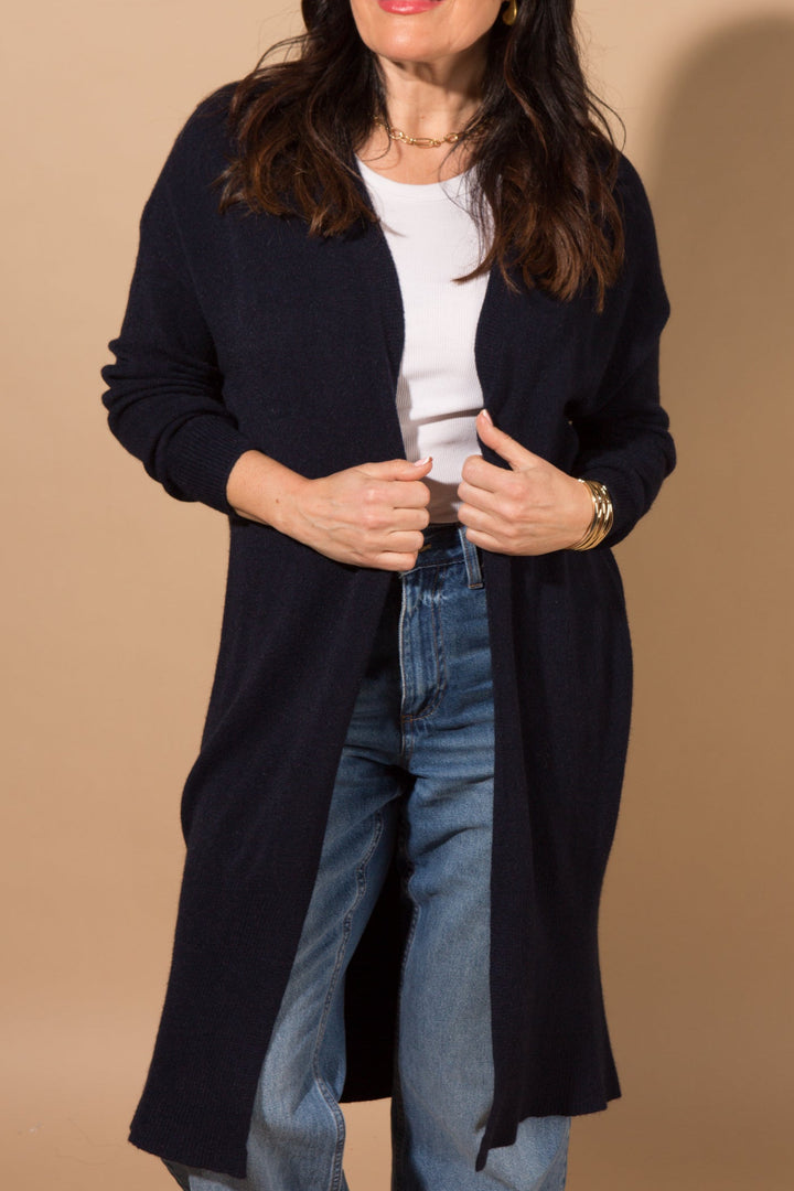 Soft Knit Longline Cardigan