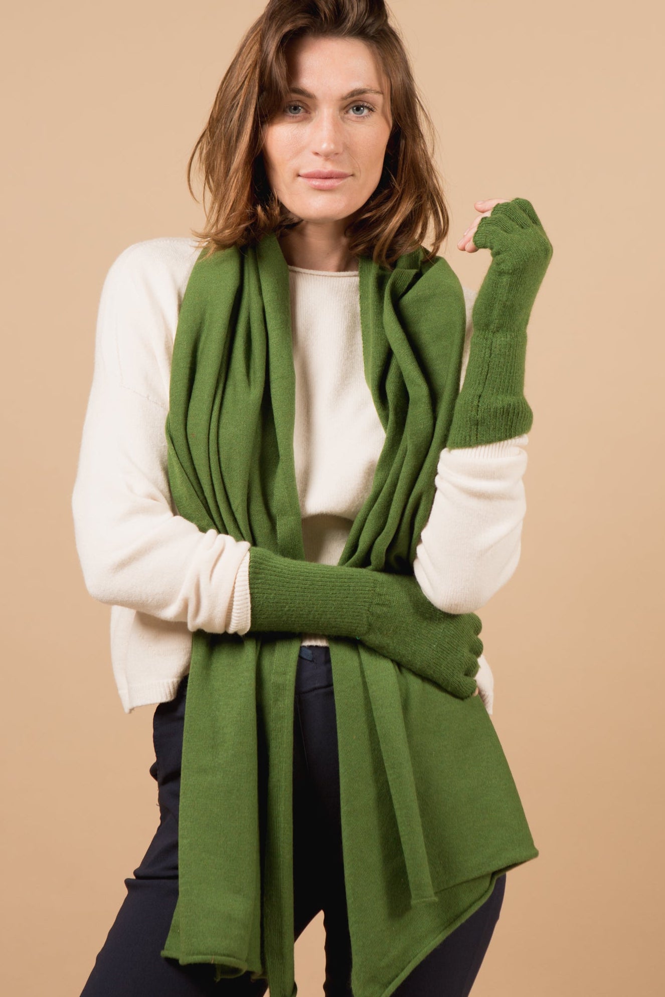 Eliza Cashmere-Mix Scarf