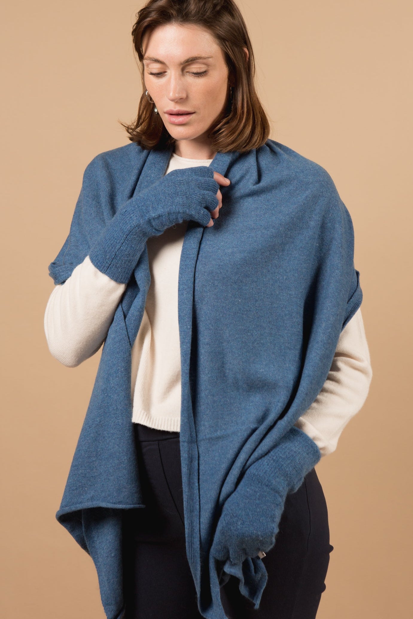 Eliza Cashmere-Mix Scarf