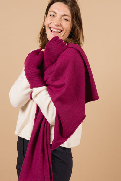 Eliza Cashmere-Mix Scarf