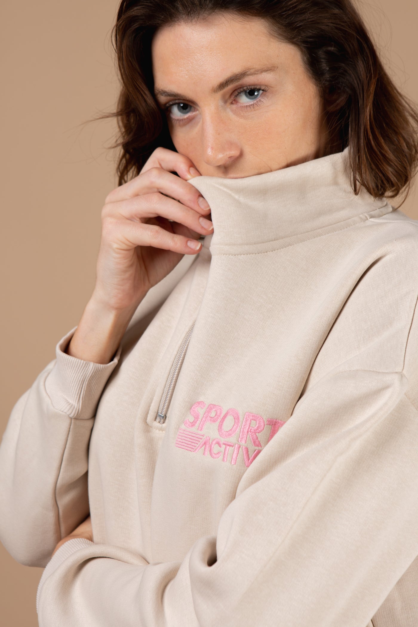 Brooklyn Zip Sweatshirt