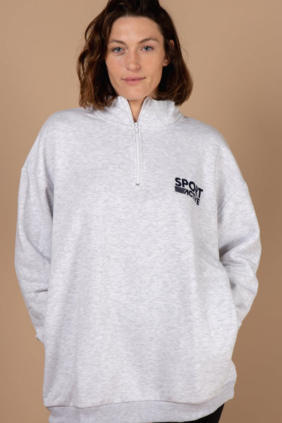 Brooklyn Zip Sweatshirt