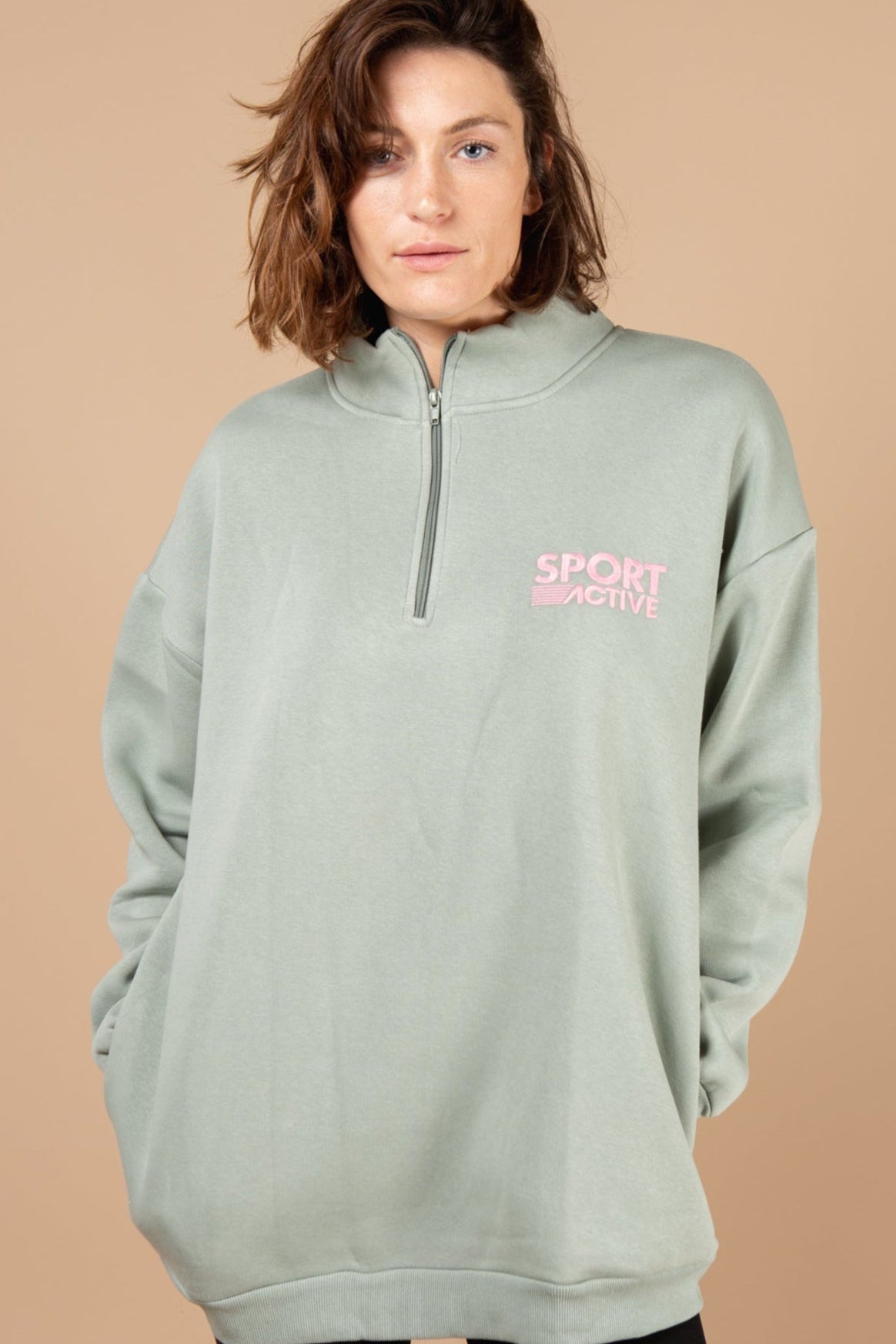 Brooklyn Zip Sweatshirt