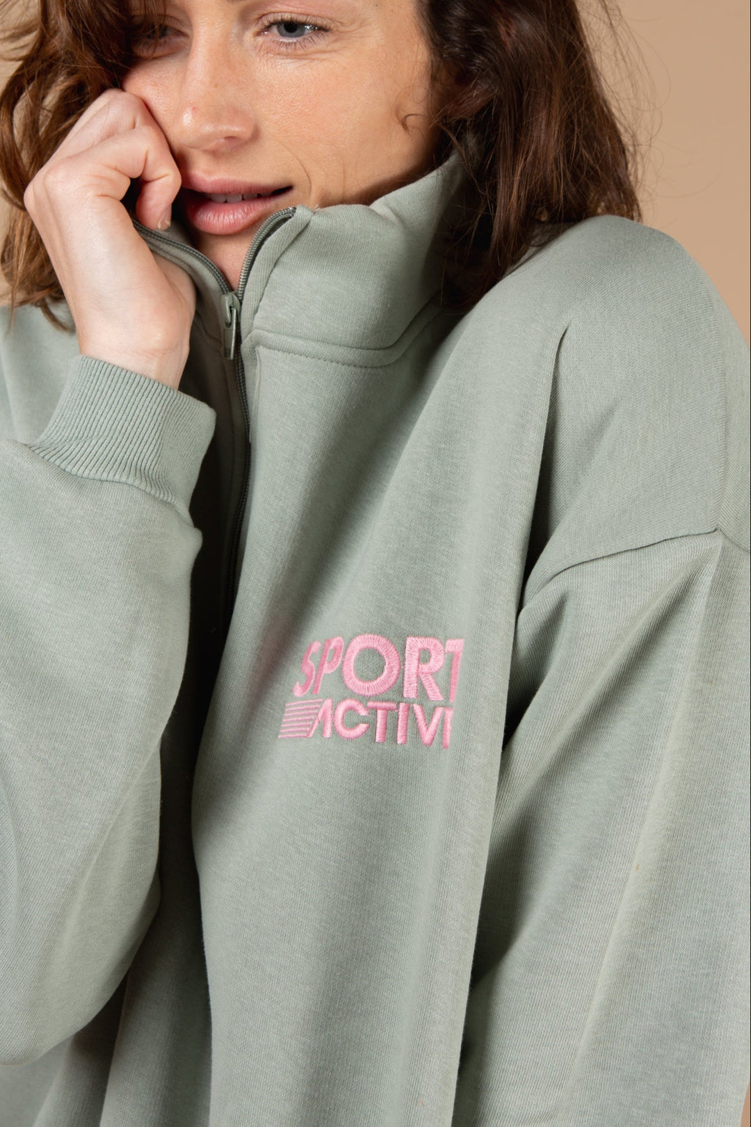 Brooklyn Zip Sweatshirt