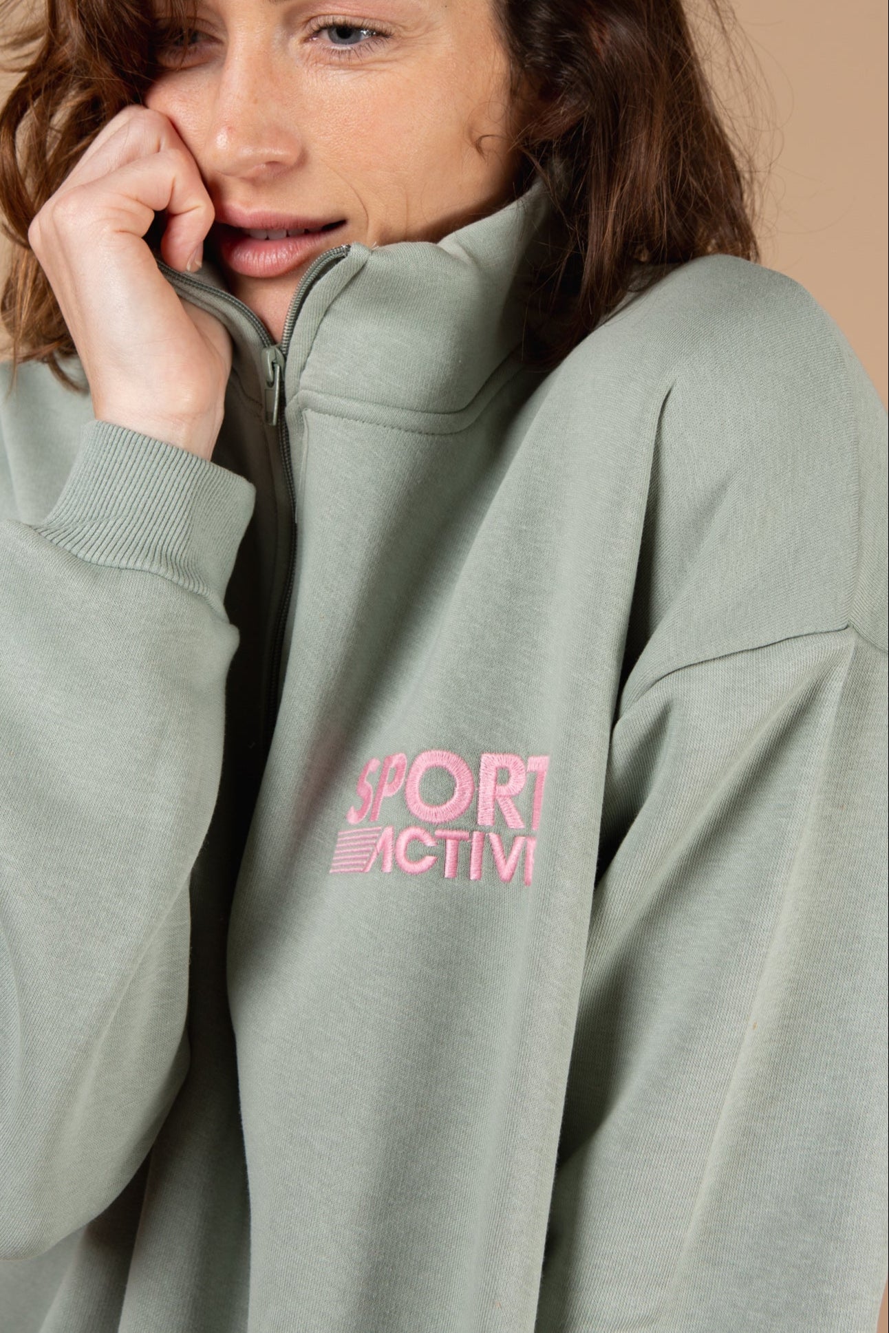 Brooklyn Zip Sweatshirt