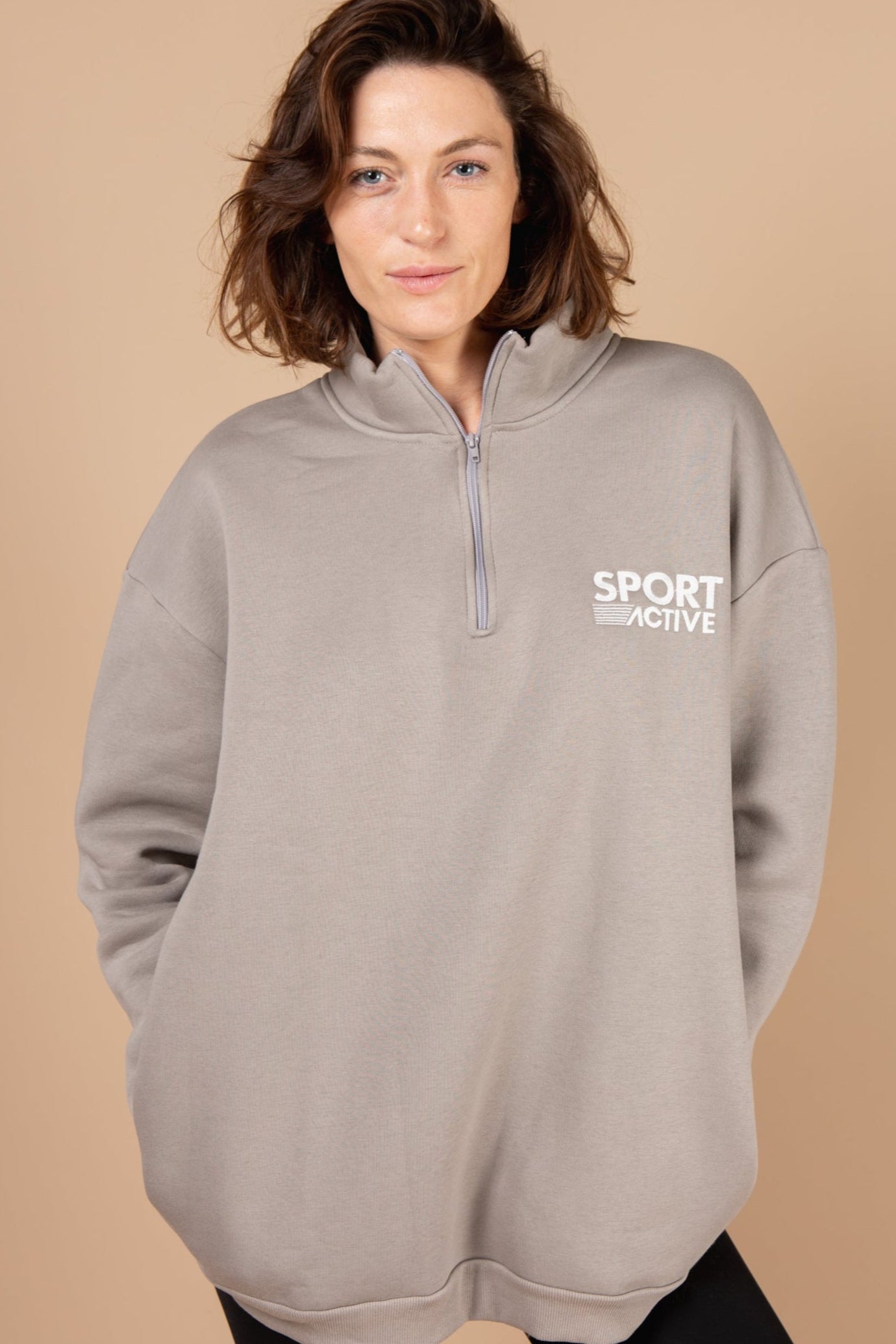 Brooklyn Zip Sweatshirt