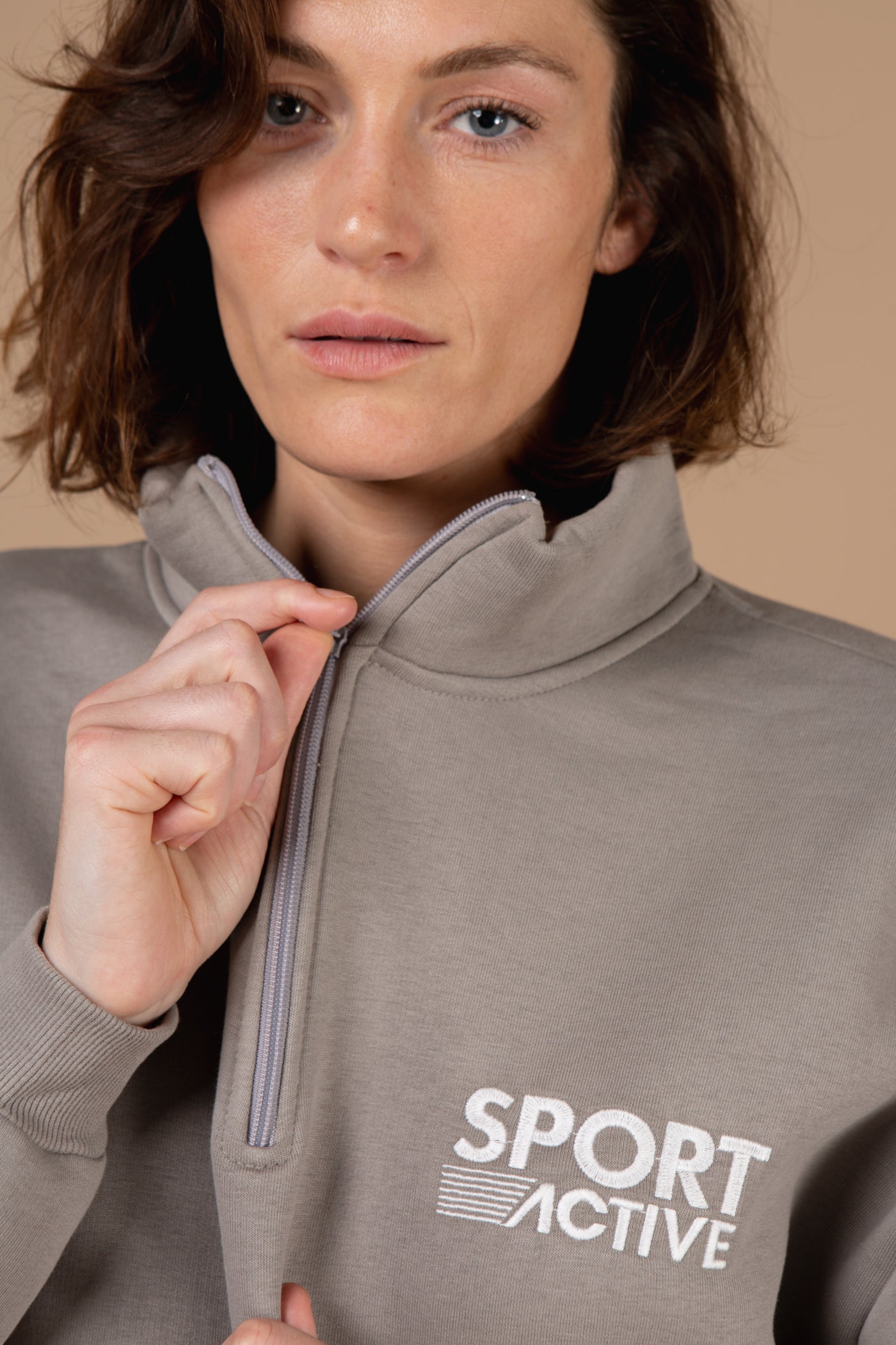 Brooklyn Zip Sweatshirt