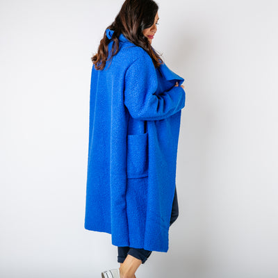 Waterfall Roll Sleeve Coat