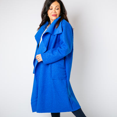 Waterfall Roll Sleeve Coat