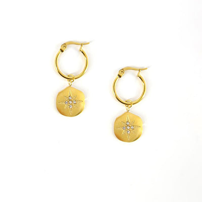 Astra-womens-hoop-earrings-circle-drop-pendant-diamante-star-detail-gold-jewellery