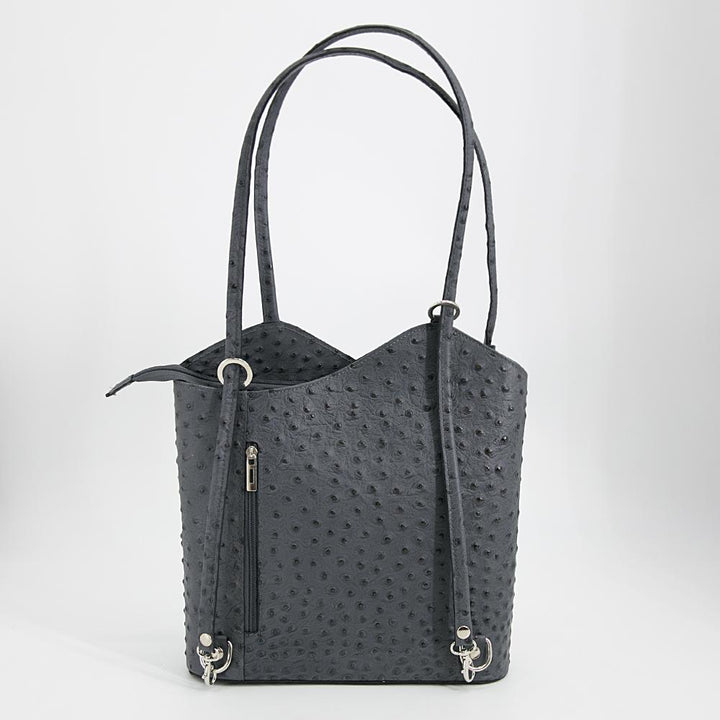 Haywood Ostrich Rucksack Bag