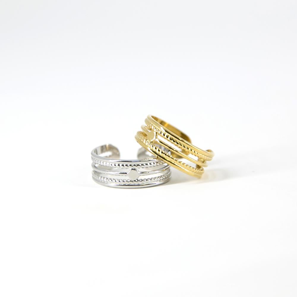 Jamie-womens-adjustable-trio-ring-womens-jewellery-gold-and-silver