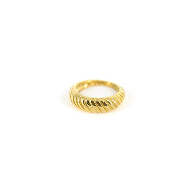 Jolene-chunky-band-womens-ring-ribbed-metal-detailing-womens-jewellery-gold